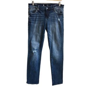 KUT From The Kloth Cathetine Boyfriend Blue Denim Jeans Size 8